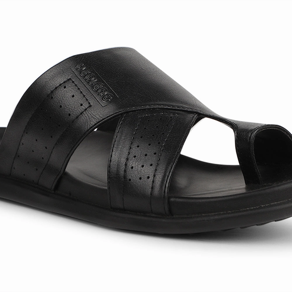 Scuffette Ii Slippers Healers Black Casual Slipper For Men LEEKS-10 By Liberty