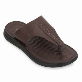Healers Brown Casual Slipper For Men GHD-82 By Liberty Alo Yoga Slippers