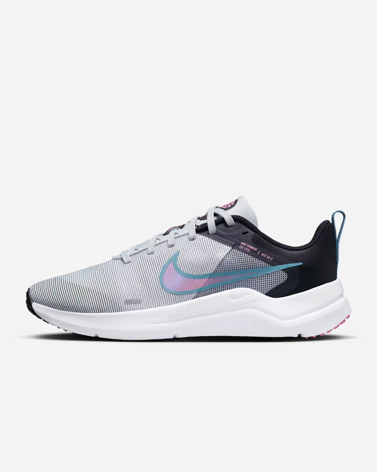 Nike Downshifter 12 DD9294-006 Sneakers Women's Photon Dust Road Running Shoes New Nike Throwing Shoes