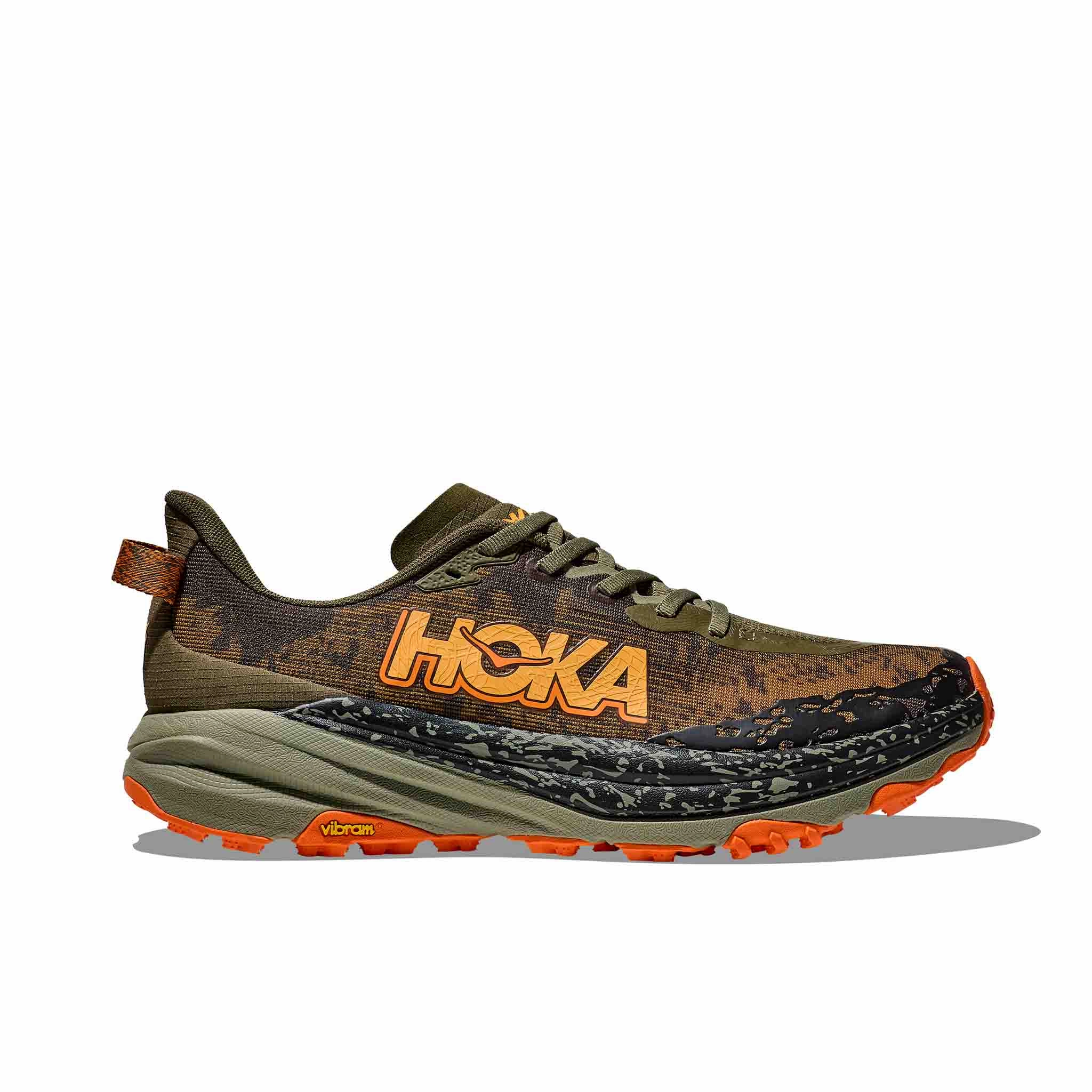 Norman Ok HOKA | Men's Speedgoat 6 Running Shoes - Antique Olive
