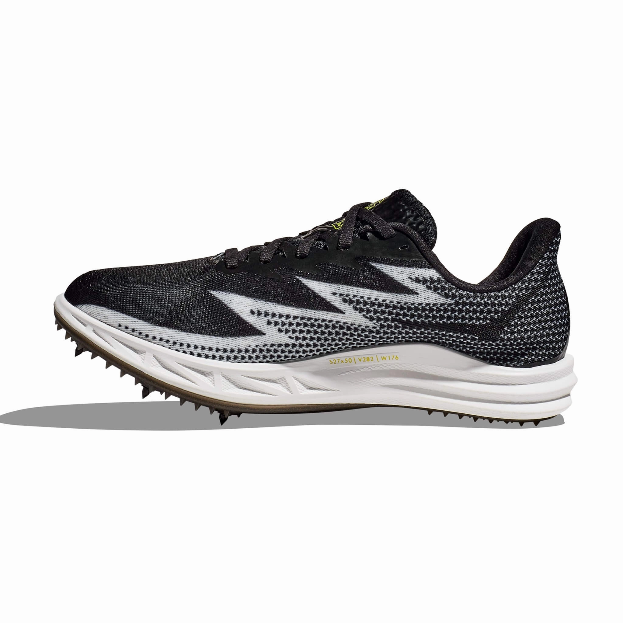 HOKA | Unisex Crescendo MD Running Spikes - Black/White Shoes One Bondi 7