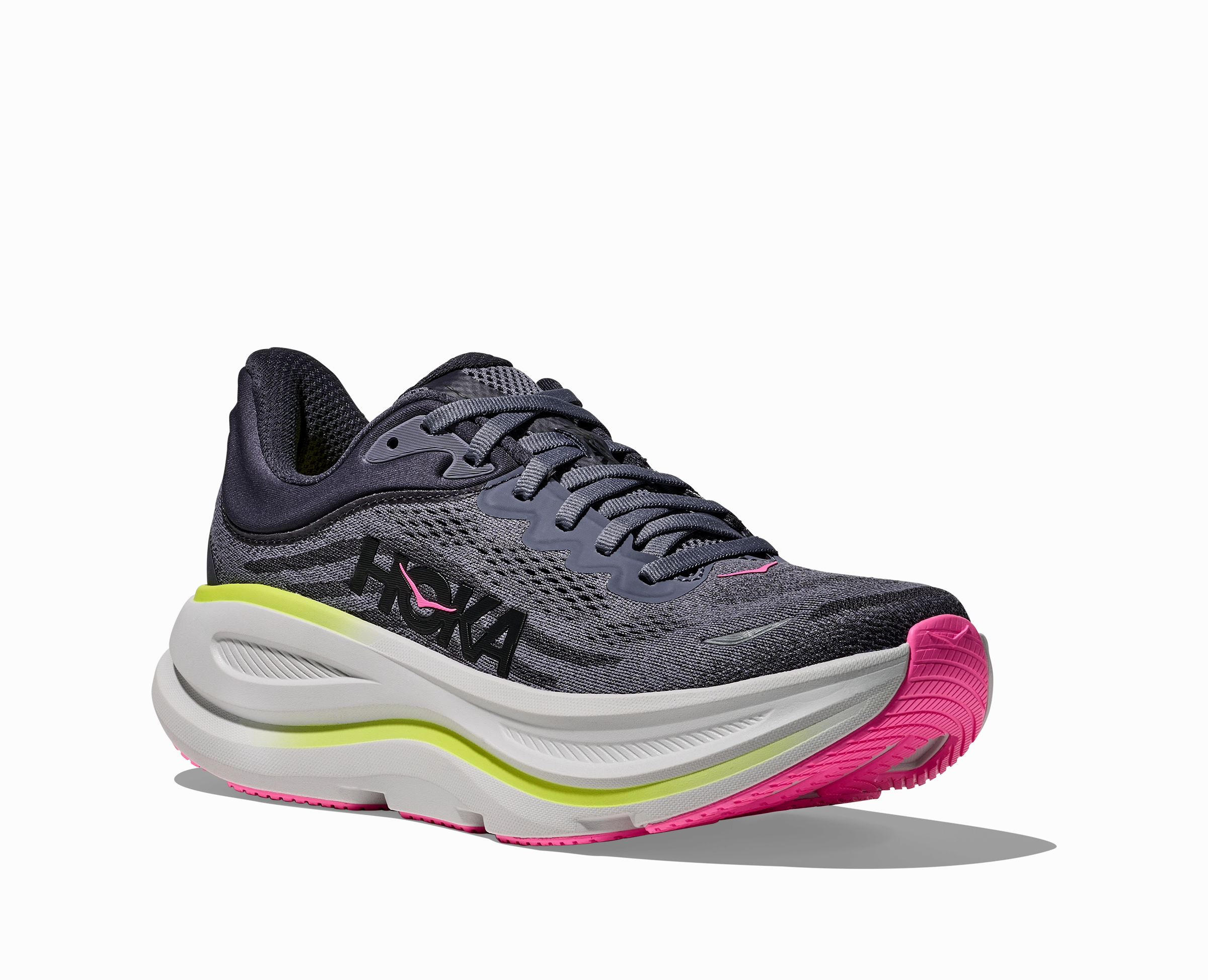 Chattanooga Tn Women's Hoka Bondi 9 Charcoal Grey / Grey Skies
