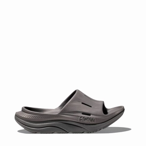 Hoka Ora Recovery Slide 3 Sandal in Grey Best Place To Get Shoes