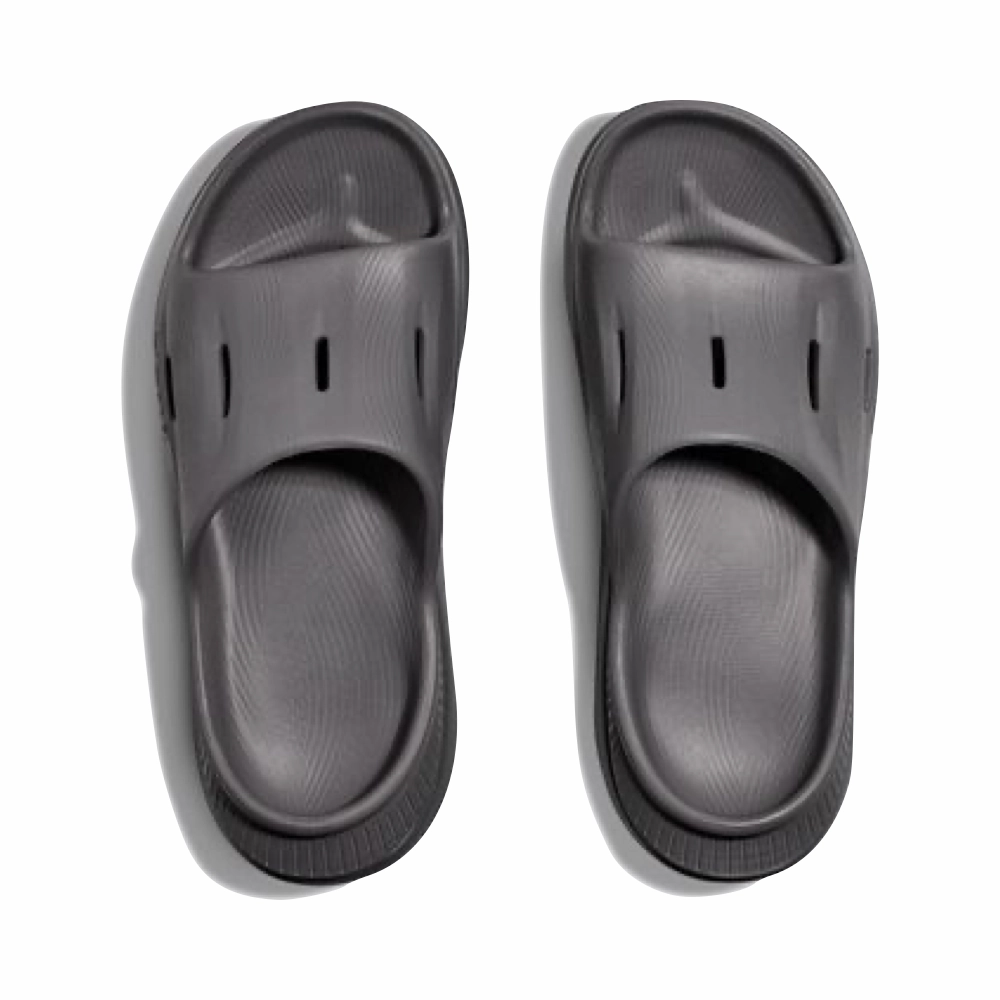 Hoka Ora Recovery Slide 3 Sandal in Grey Shoes Squeak