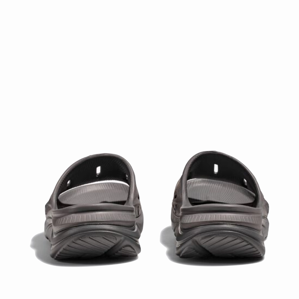 Hoka Ora Recovery Slide 3 Sandal in Grey Shoes Flat Feet