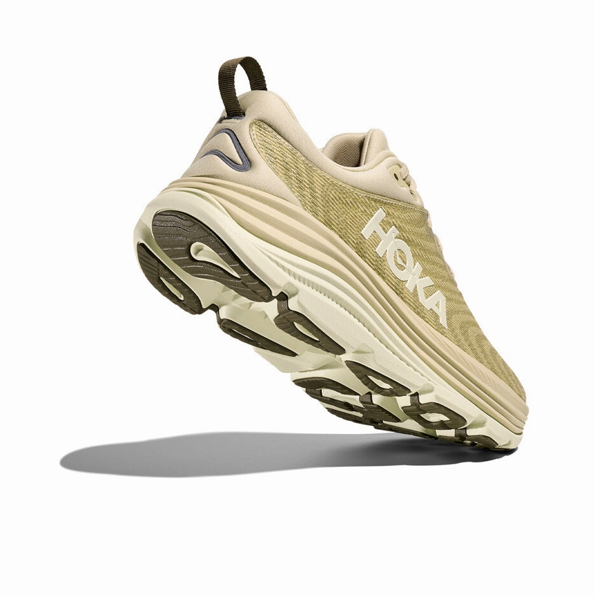 Hoka Gaviota 5 Mens | Oyster Mushroom / Truffle Salt Shoes For Wide Feet