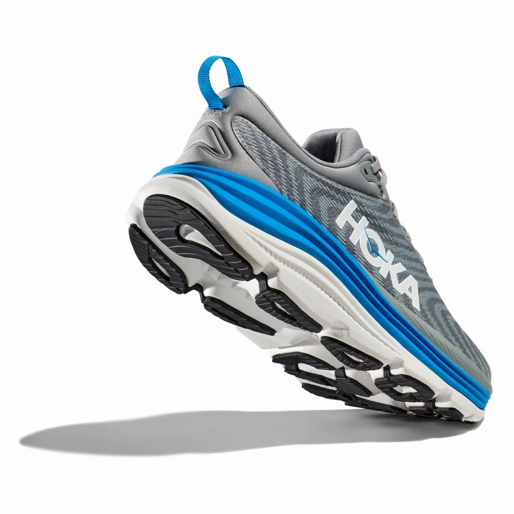 Best Place To Get Shoes Hoka Gaviota 5 Limestone/Diva Blue Running Shoe (Men's)