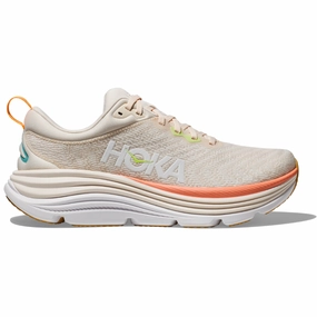 Hoka Gaviota 5 Vanilla/Eggnog Running Shoe (Women's) Shoes For Standing