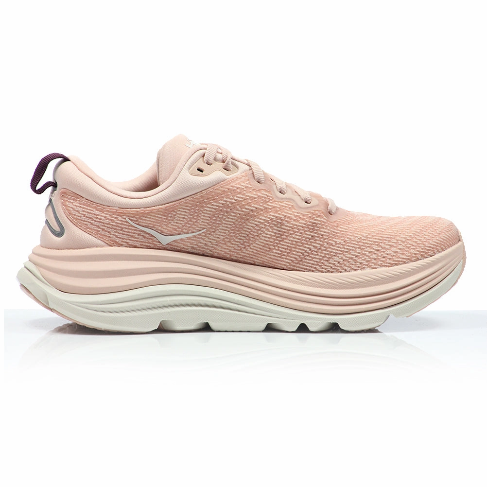 Hoka One One Gaviota 5 Women's Running Shoe - Rose Latte/Rose Cream Shoes Arahi