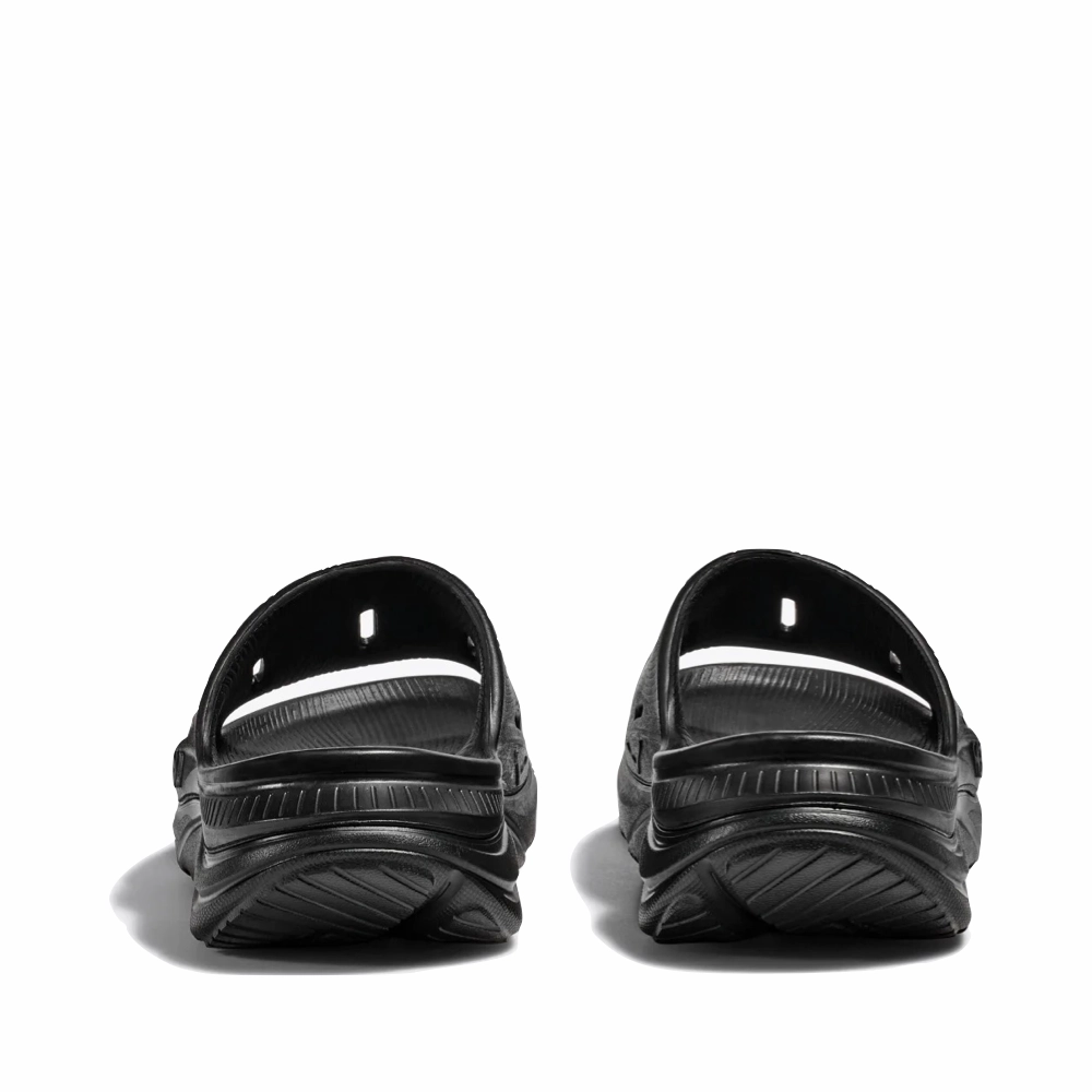 Eddie Vedder Hoka Ora Recovery Slide 3 Sandal in Black