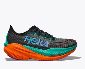 Mens Hoka Mach X 2- Black/Electric Aqua (1155119-BCQ) Cause Knee Pain