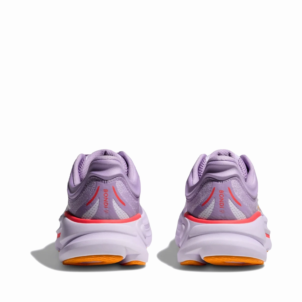 Hoka Women's Bondi 9 Sneaker in Aster Flower/Starlight Glow Madrid