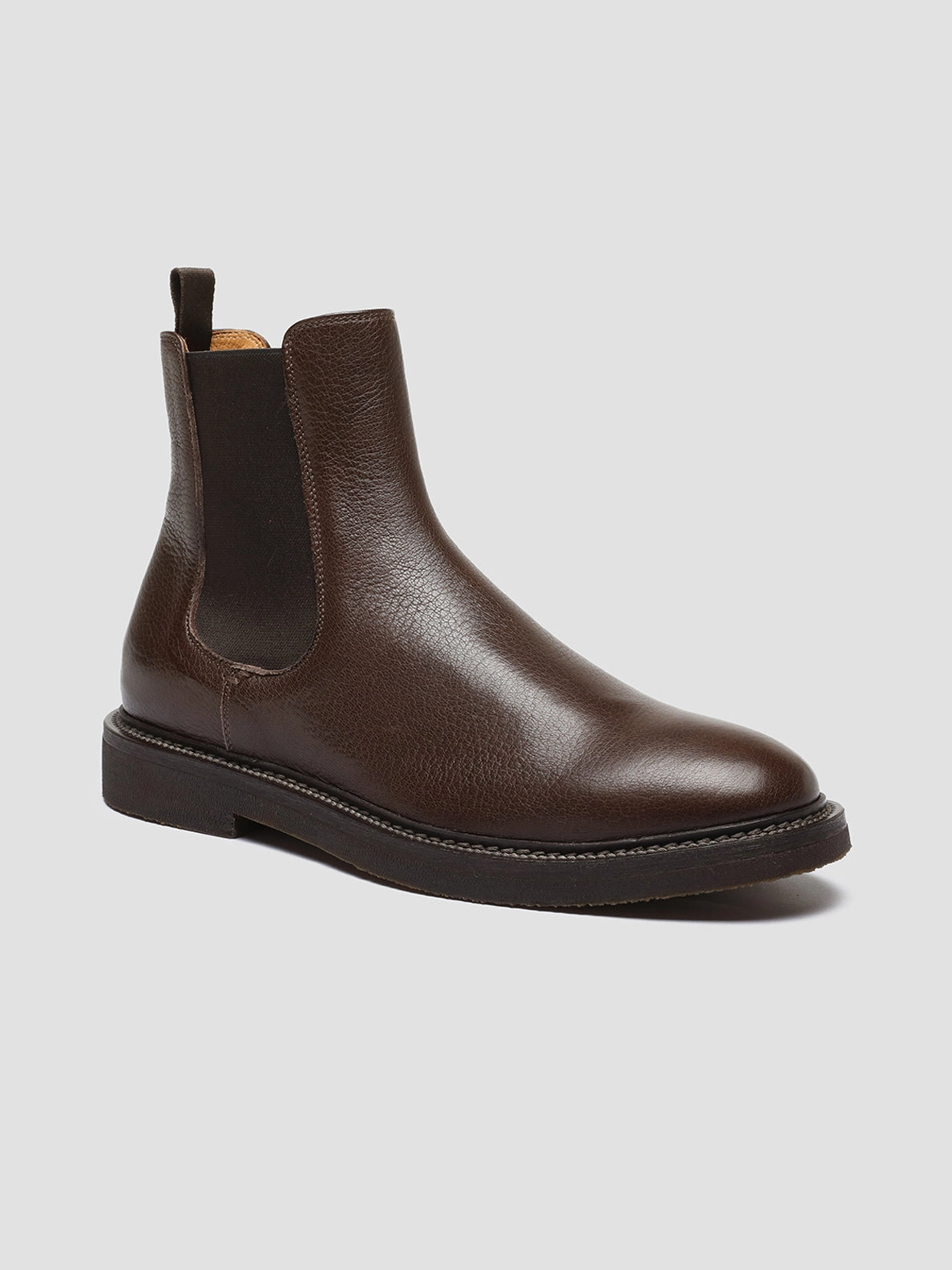Hunter Boots Promo Code HOPKINS FLEXI 204 - Brown Leather Chelsea Boots