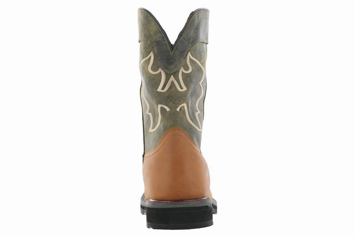 Hoss Showdown Composite Toe Western Boot Olive Path Of Exile Unique Boots