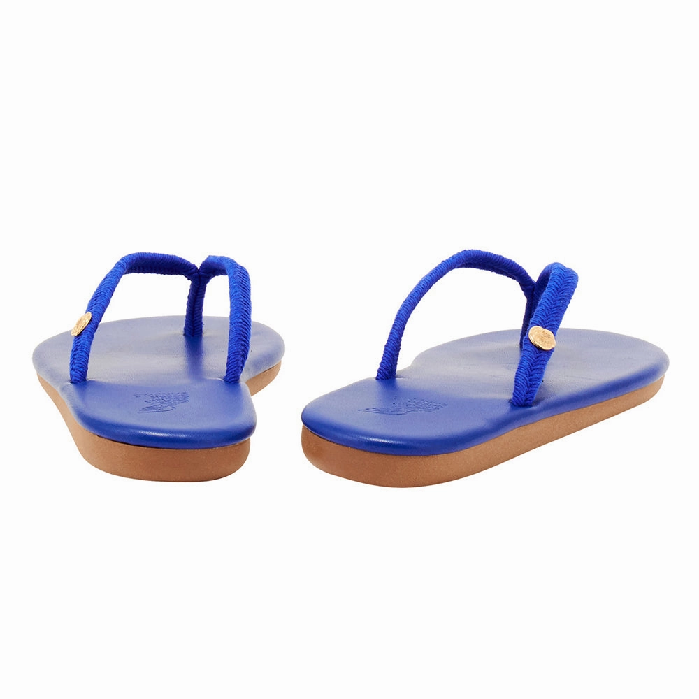 Saionara Rope Blue Best Leather Sandals