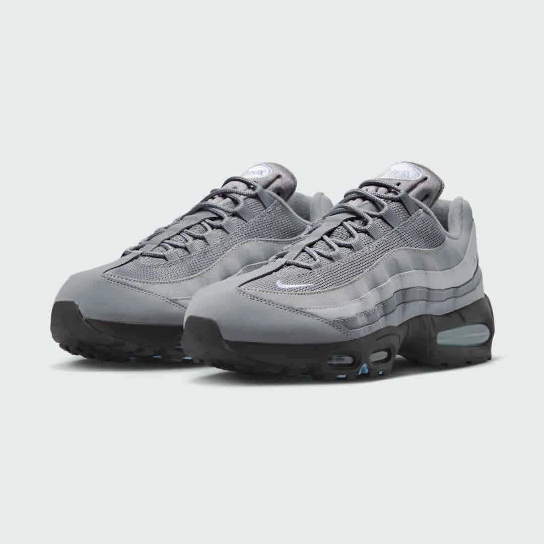 Nike Air Max 95 OG Men's Grey Running Trainers IB7682 001 Nike Suede Tennis Shoes
