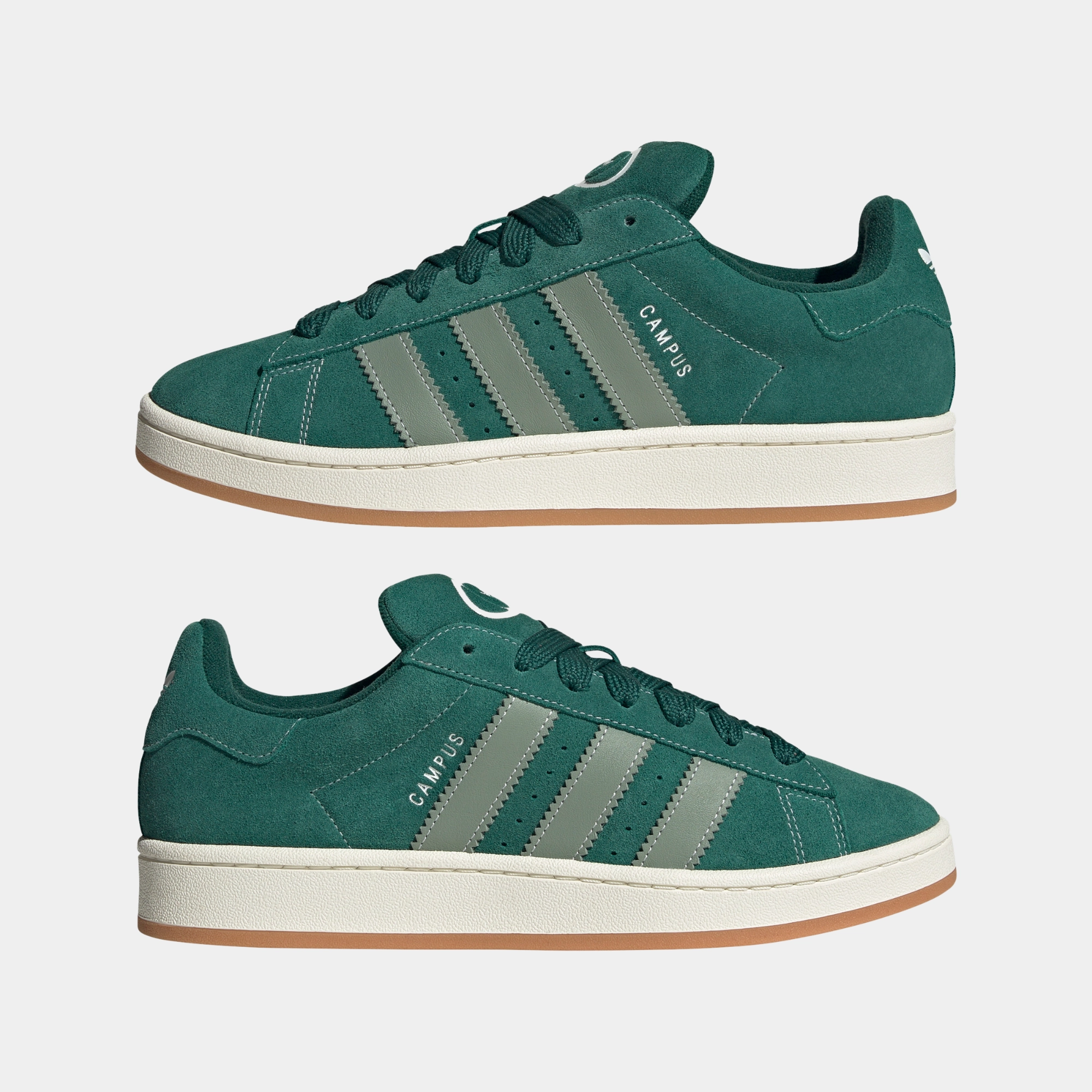 Adidas Collegiate Green Silver Campus 00s Adidas Golf Shoe