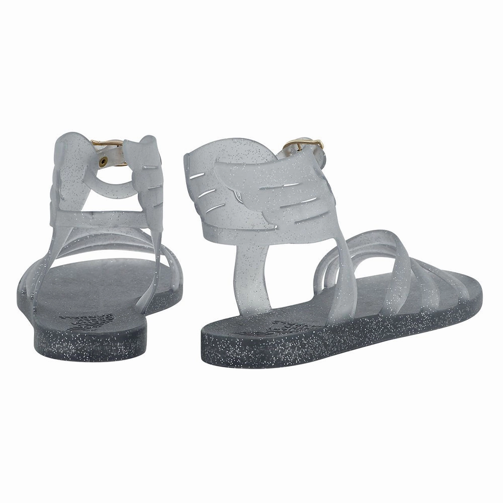 Men Sandals Ikaria Clear/Silver Glitter