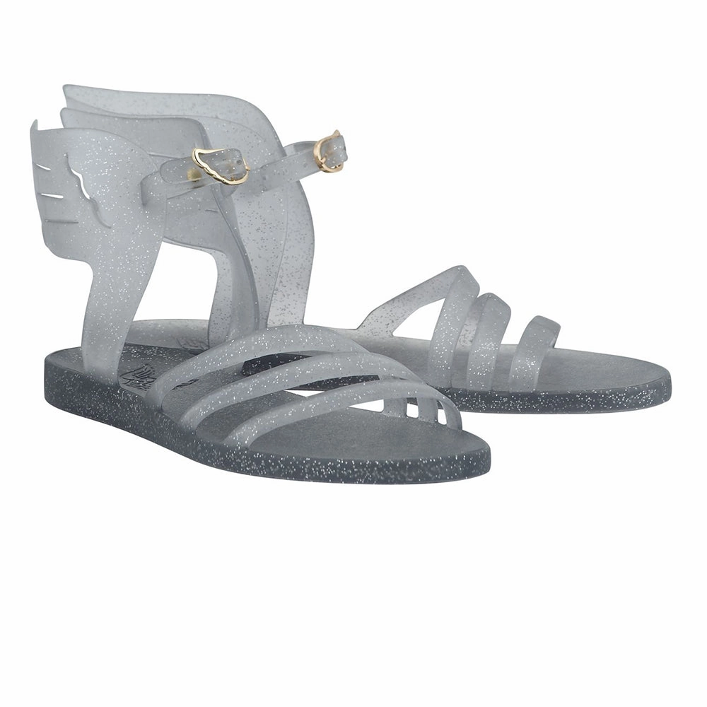 Sandals On Sale Ikaria Clear/Silver Glitter
