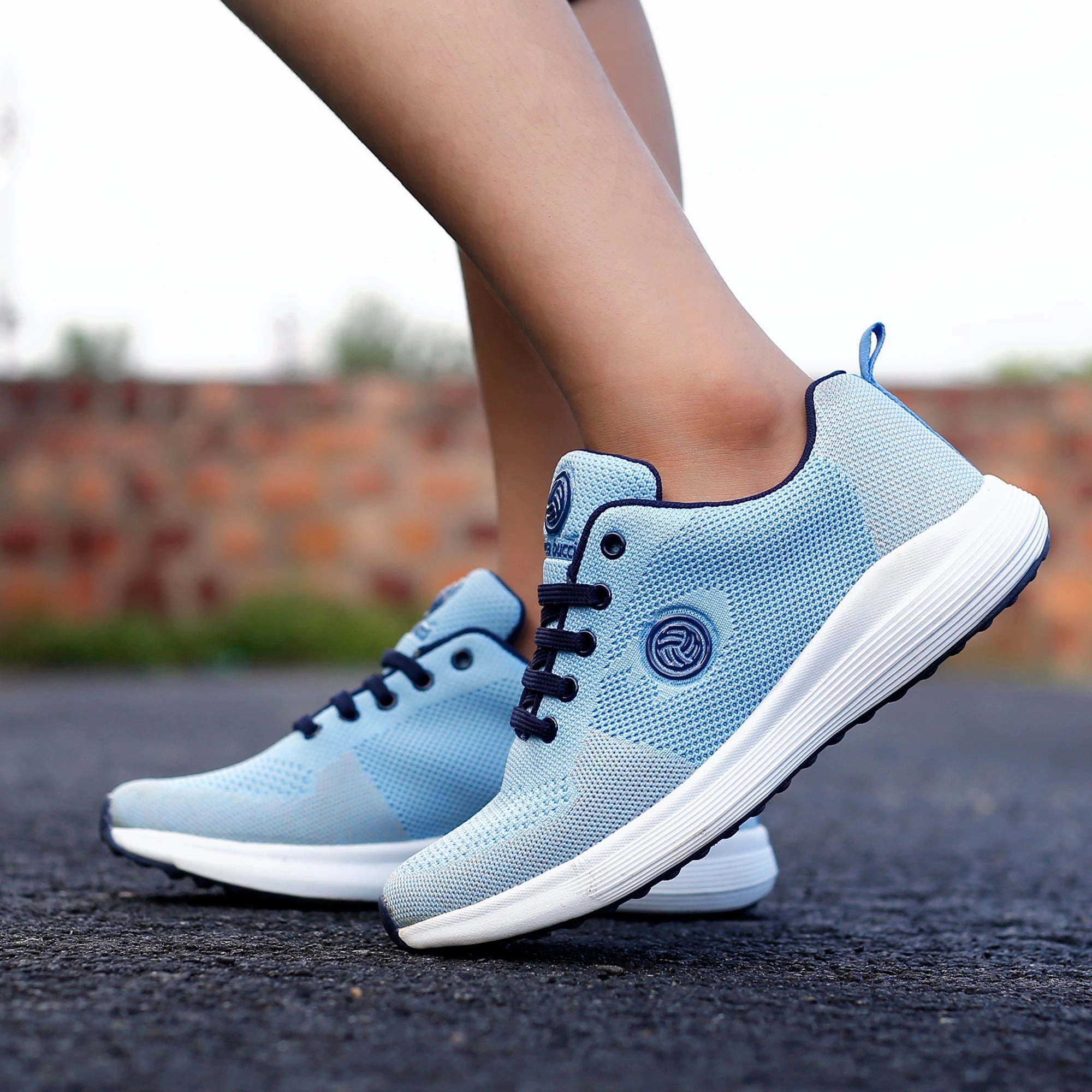 574 Running Shoes Bacca Bucci TOKYO Women Shoes | Sky Blue Casual Sneakers For Women