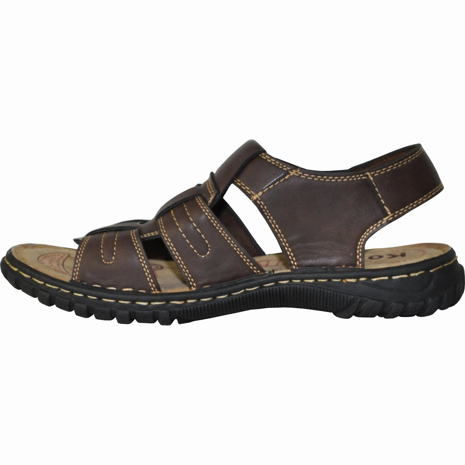 KOZI Men Sandal LOCUS-80 Brown Strapy Sandals