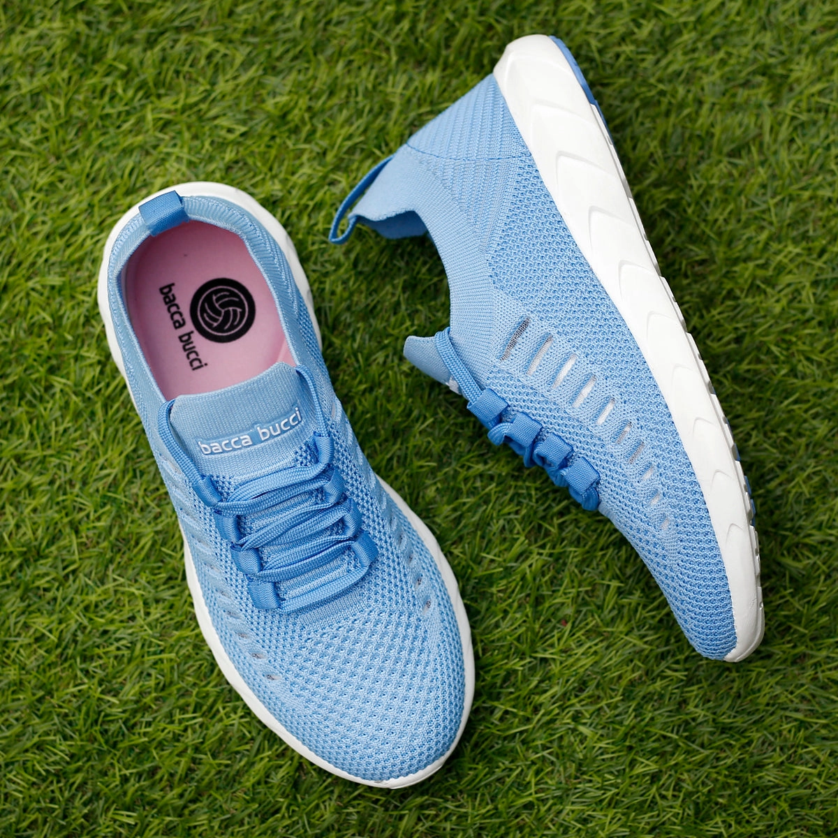 Bacca Bucci FISHJET Sneakers Shoes for Women | Blue Women Running & Training Shoes Running Shoes Vs Sneakers