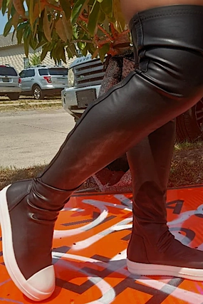 OTK Faux Leather Sneakers Sneakers Chuck Taylor All Star