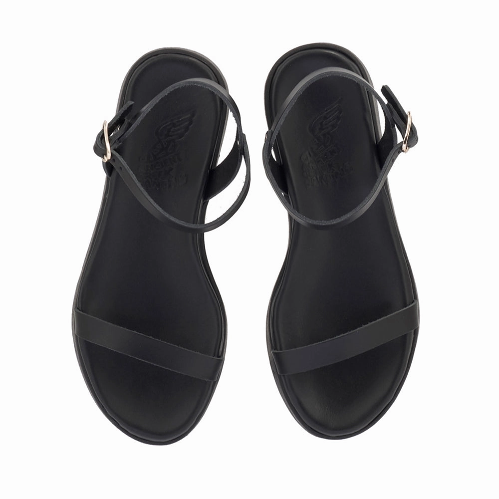 Irida Black Heels Sandals