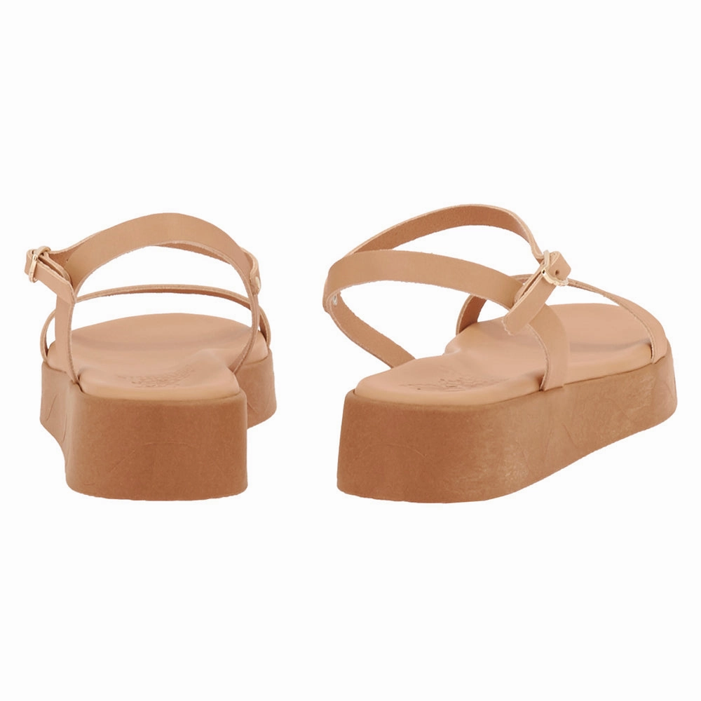 Irida Natural Slip Ins Sandals