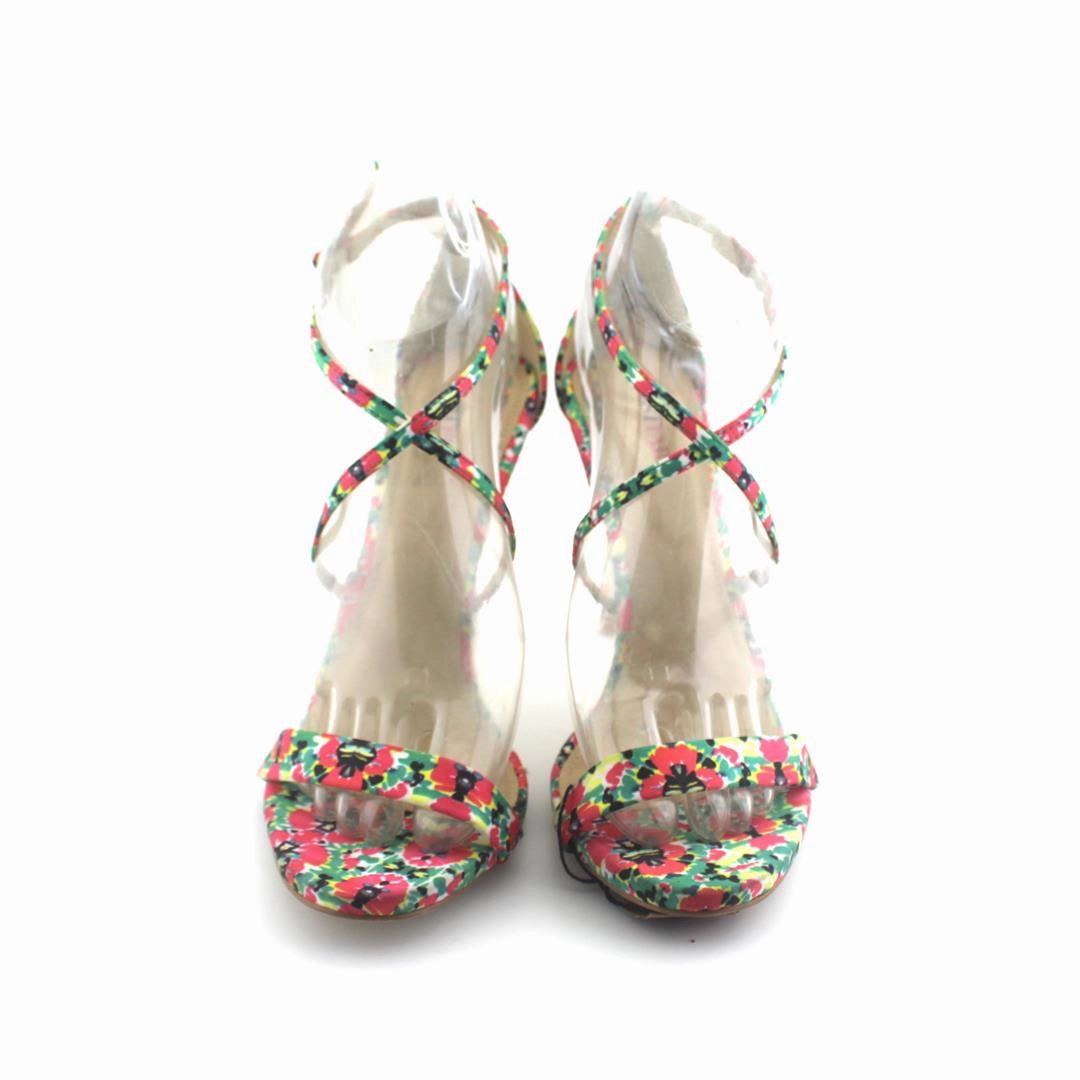 Peep Toe High Heel Shoes JUSTFAB SYNCLAIRE