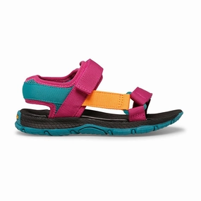 Bottom Wedge Sandals Kahuna Web Berry Multi (10c-5y)