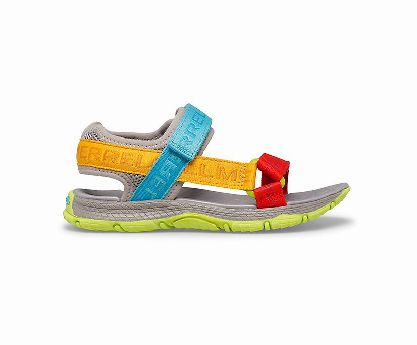 Kahuna Web Grey Logo Multi 11c-5y Men's Sandals