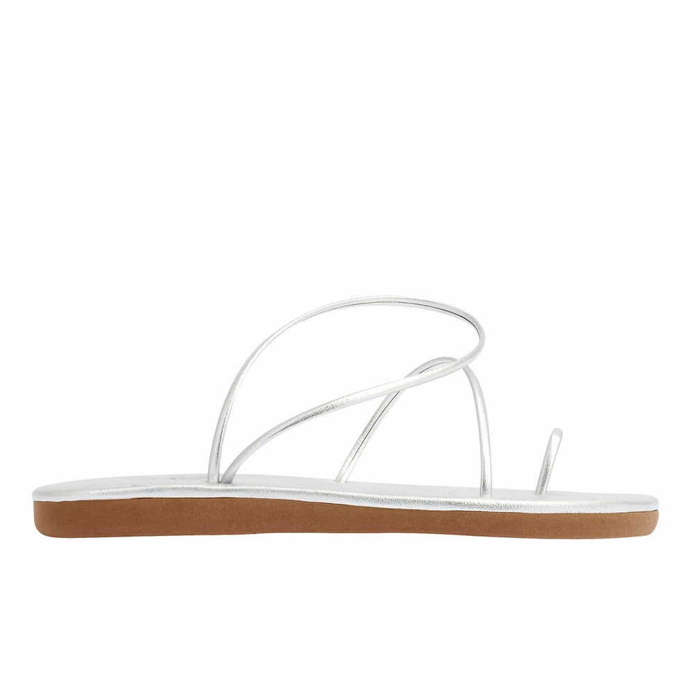 Kansiz All Silver Color Sandals