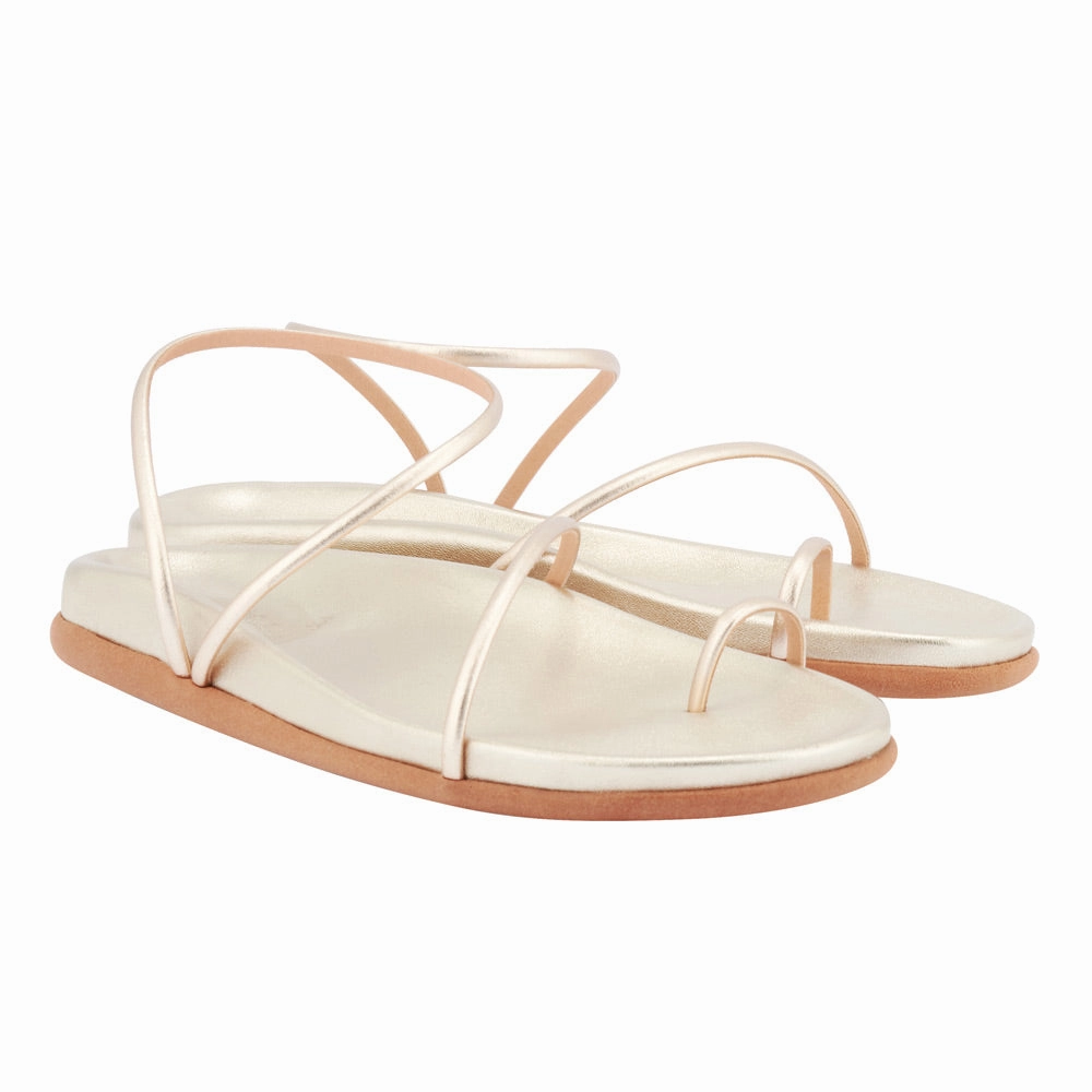 Kansiz Footbed Platinum Sandals Barbados Vs Royal Barbados