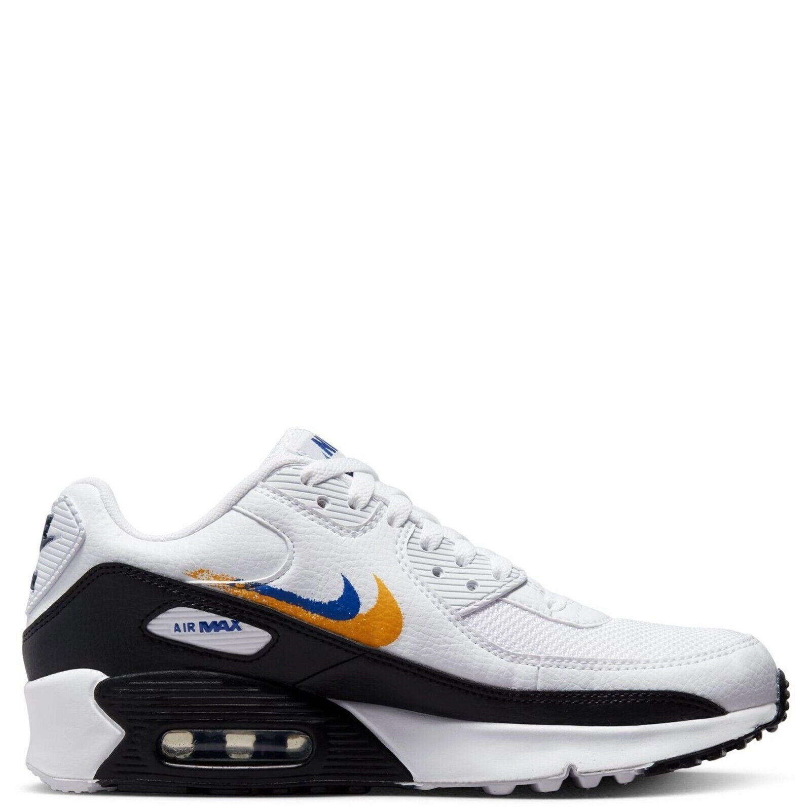 Nike Air Max 90 GS NN FJ4592-100 Sneakers Big Kids White Lifestyle Shoes FD359 Turquoise Sneakers