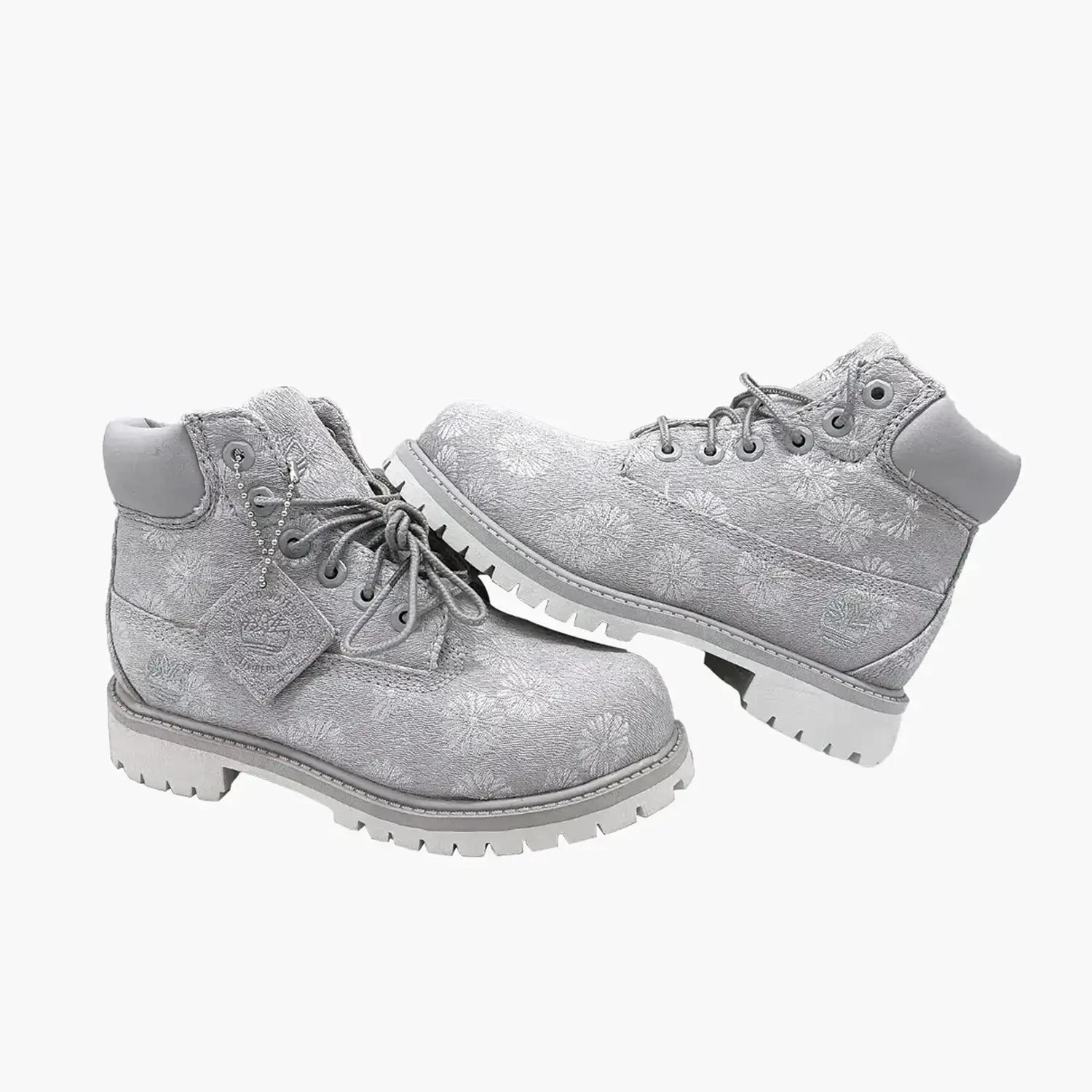 Kid's Premium 6 Inch Waterproof Floral Boot Pre School Steel Toed Work Boots