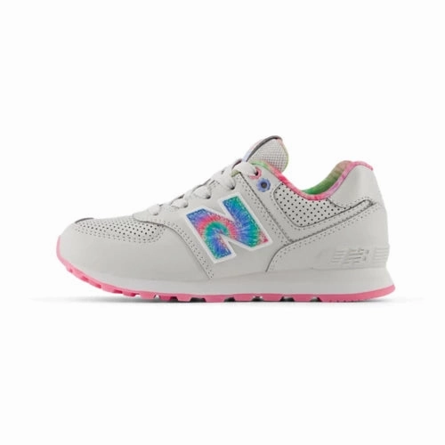 Kids' 574 White Running Sneakers