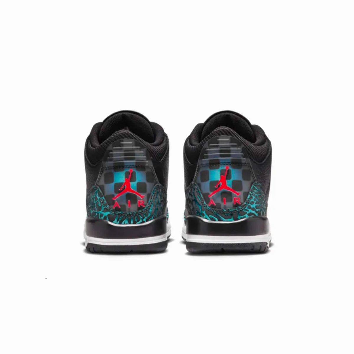 Kids Air Jordan 3 Retro 'Moto' New Balance Cross Training Sneakers