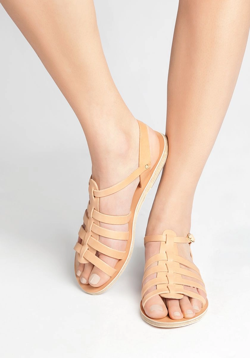 Korinna Natural Sandals Montego Bay Photos