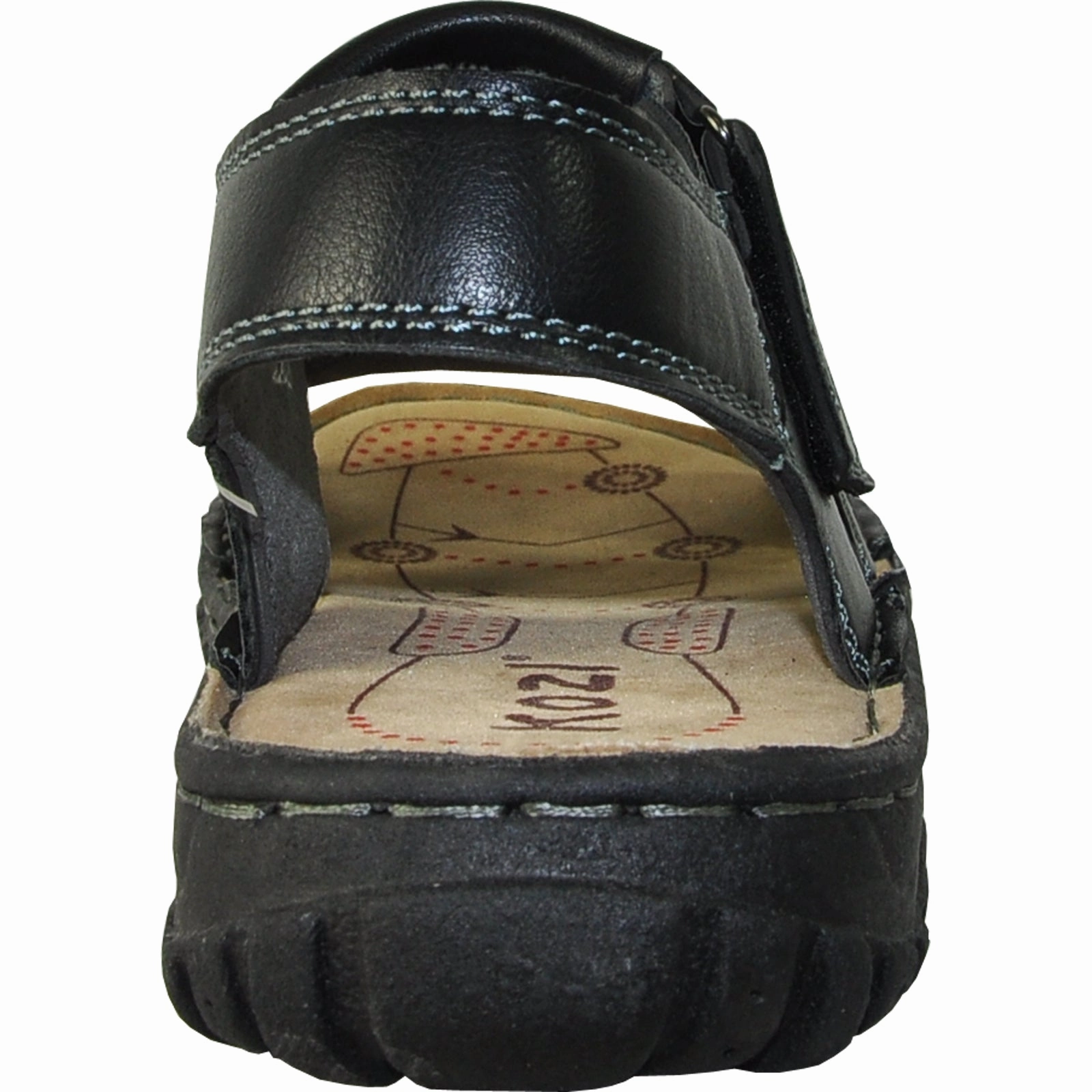 KOZI Men Sandal LOCUS-80 Black Archies Sandals