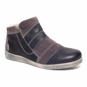 Cloud Footwear Accalia Velvet Black Wool Lining Boot (Women's) Boots Mischief