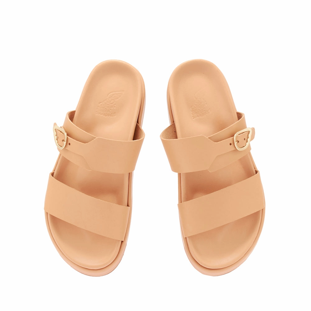 Latria 2Flatform Natural Sandals Halcyon Beach Resort