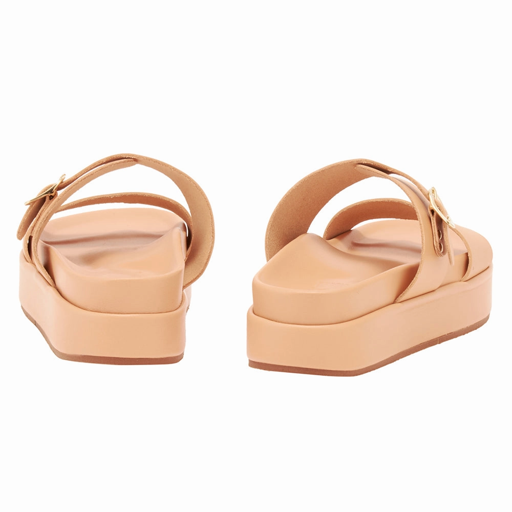 Tiddies Sandals Inc Latria 2Flatform Natural