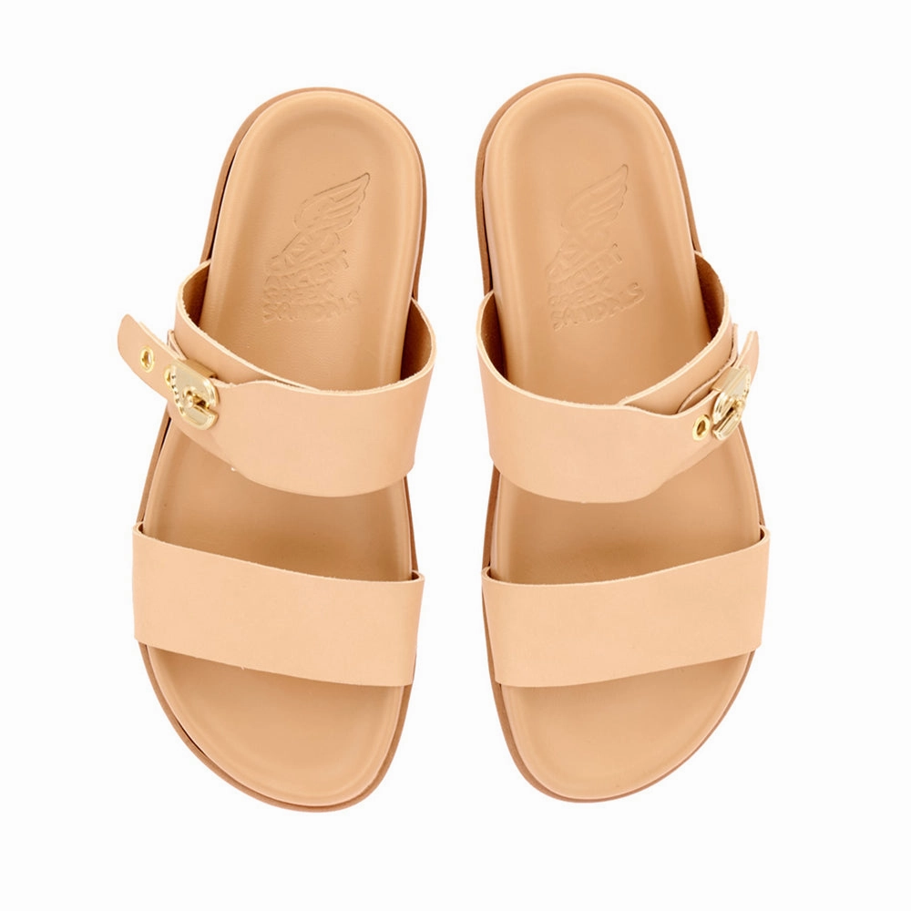 Latria Natural Wedding Guest Sandals