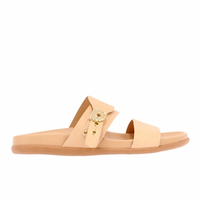 Latria Natural Woven Sandals Leather