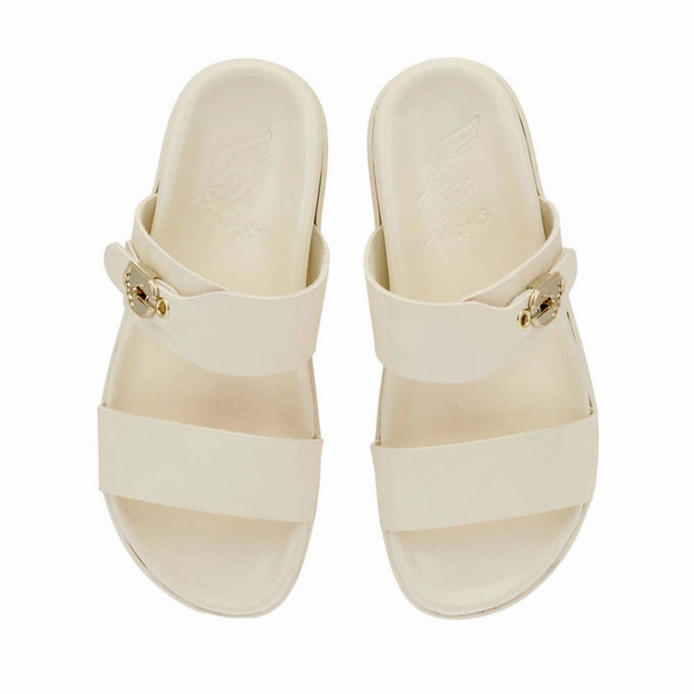 Latria Off White Sandals Grande St. Lucian Spa