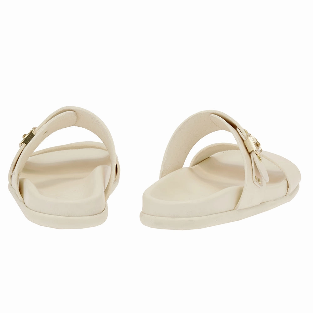 Latria Off White Sandals Size 3