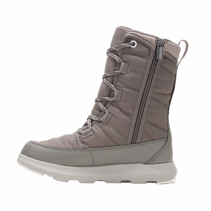 Lea Mid Charcoal Cowboy Boots With Turquoise