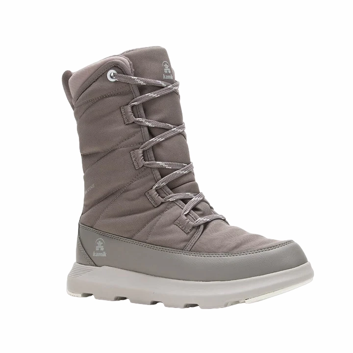 Over The Knee High Boots Leather Lea Mid Charcoal