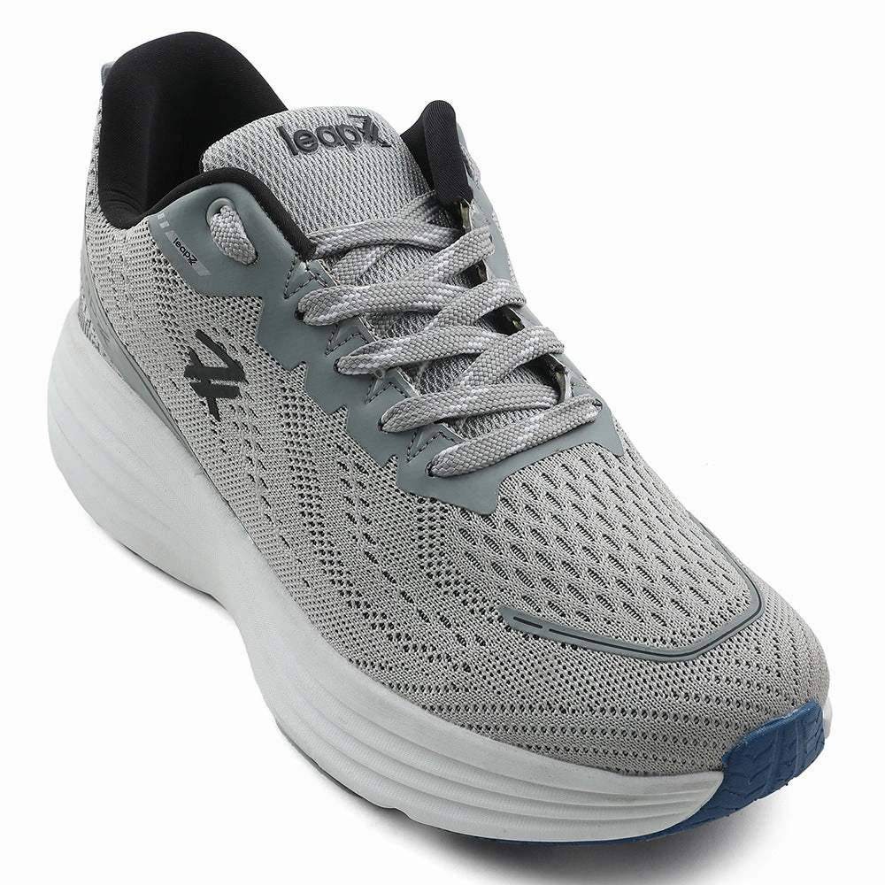 Leap7x Light Grey Sports Running Shoes For Men GHD-41 By Liberty Asic Trail Running Shoes